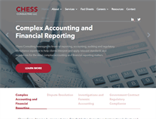 Tablet Screenshot of chessconsultingllc.com